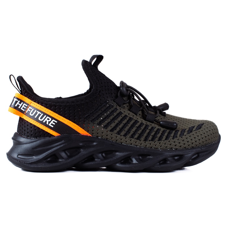 Dječja sportska obuća Vico, dvobojni materijal crno