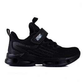 Tenisice za dječake Vico, crna tkanina