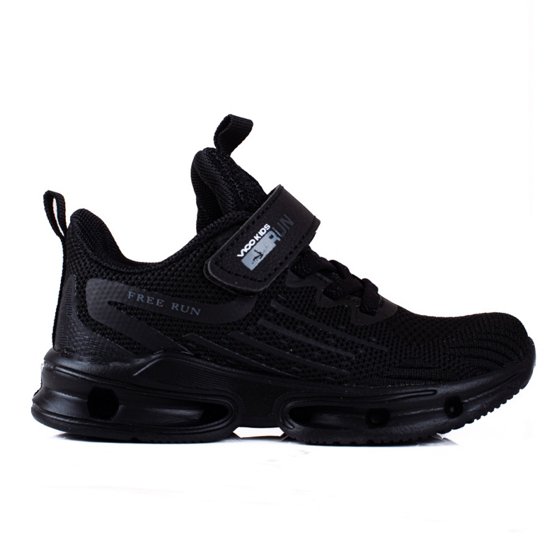 Tenisice za dječake Vico, crna tkanina crno