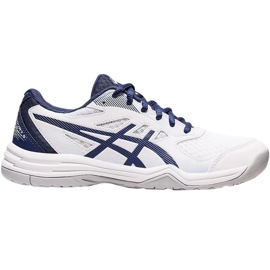 Asics Upcourt 5 W 1072A088 100 tenisice za odbojku bijela tamnoplava
