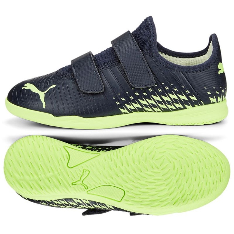 Cipele Puma Future Z 4.4 It V Jr 107020 01 mornarsko plava zelena plava i tamnoplava