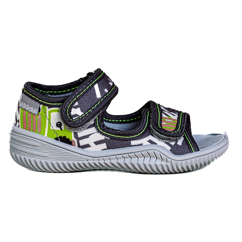 Papuče za dječake Viggami Ignaś druk siva