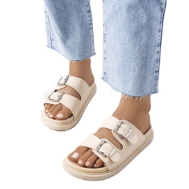 Grayson ženske bež papuče