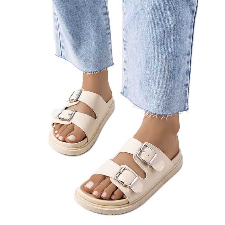 Grayson ženske bež papuče