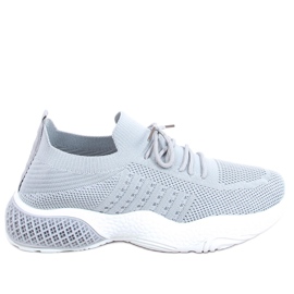 Yetto Gray čarape višebojan siva