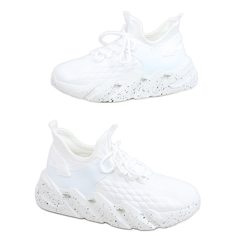 Sportske cipele s čarapama Indu White bijela