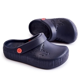 Dječje lagane papuče Kroks Big Star II375002 Mornarsko plave plava