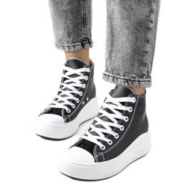 PA1 Crne Copples tenisice do gležnja crna