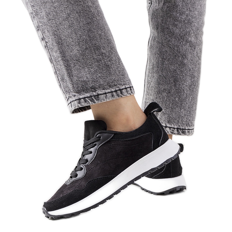 Crne ženske Buoro tenisice crno