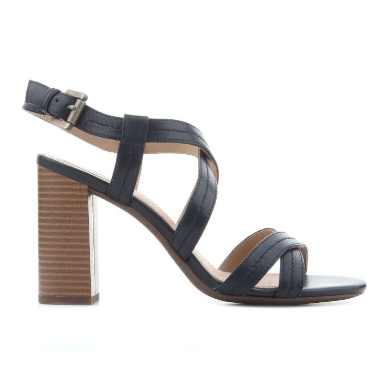 Crne klasične sandale Geox D Audalies HSA D824WA 000TU C4002 crno