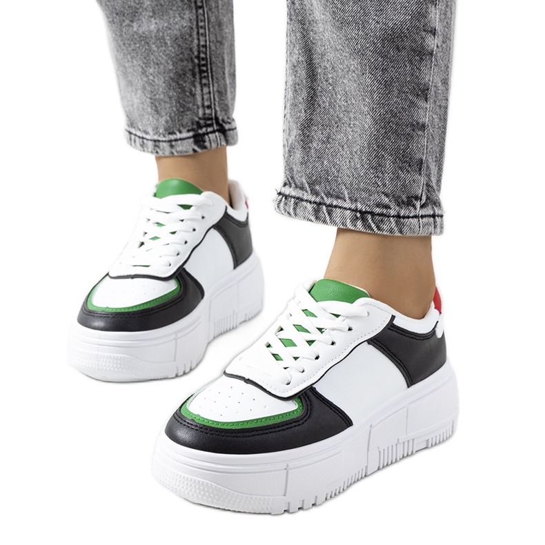 Crne ženske Mandib tenisice bijela