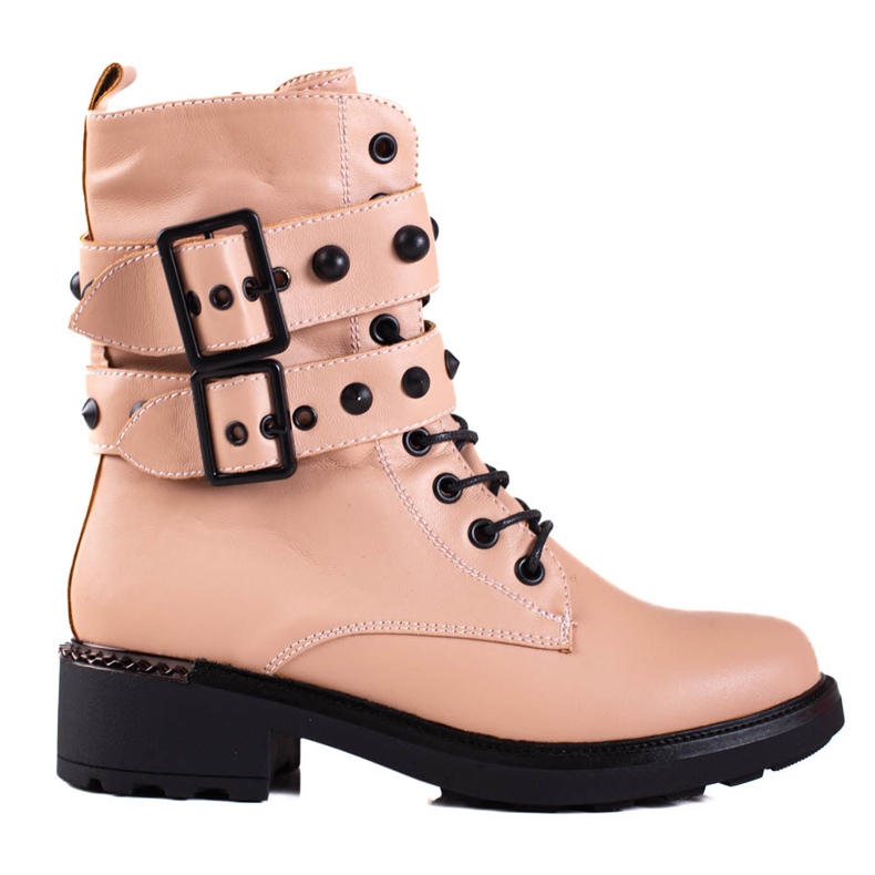 Bež Shelovet ženske torbe s crnim dodacima crno