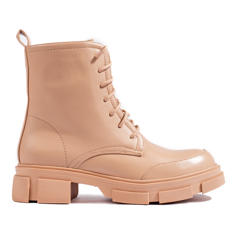 Ženska bež torba na vezanje