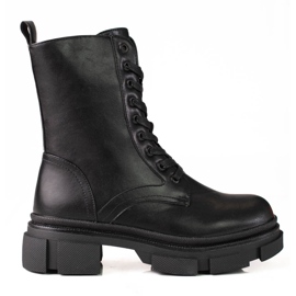 Klasične ženske Shelovet visoke torbe crne boje crna