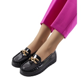 Crne mokasine na Travessa platformi crna