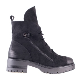 W. Potocki Crne torbe od brušene kože W. Potockog crna