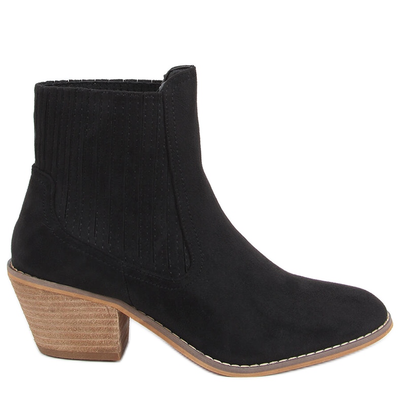 Korsa crne kaubojske čizme crno