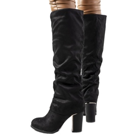 Crne čizme na Ives stupu crna