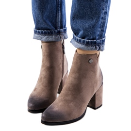 Smeđe Goldcrest čizme smeđa