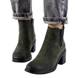 Zelene Aston čizme zelena