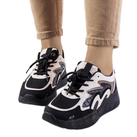 Crne Brito tenisice bijela crna