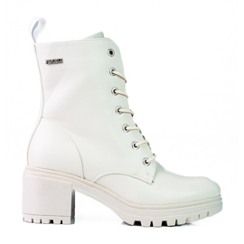 Bež ženske radnice Vinceza na vezanje na niskom stupu smeđa