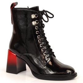 S.Barski Crne izolirane crne čizme S. Barskog crna