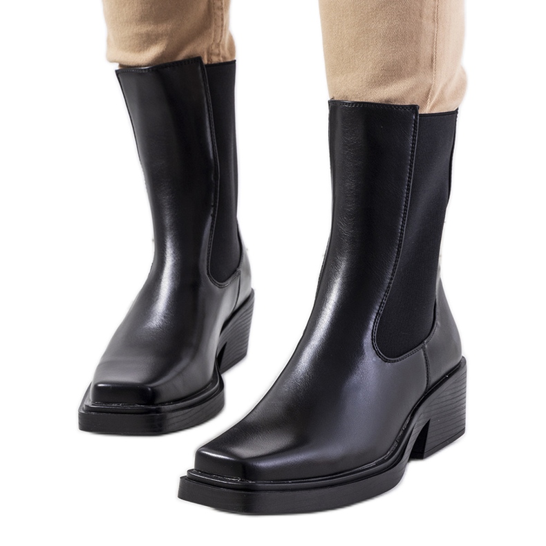 Black Maret čizme crno