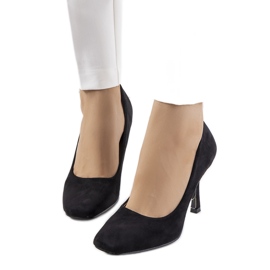 Crne salonke na Coxi stiletto potpeticu crna