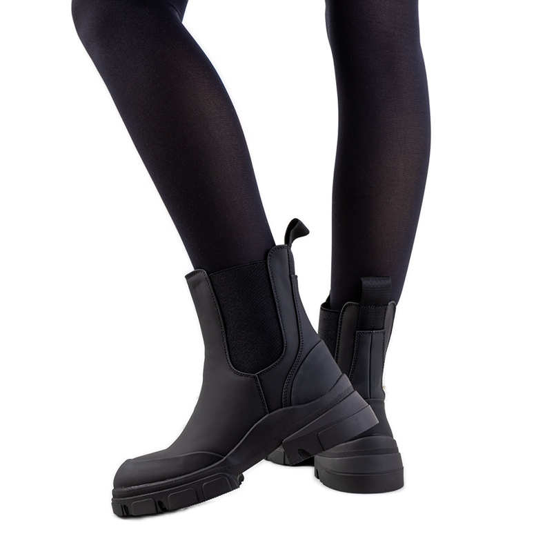 BM Carlos crne čizme crno