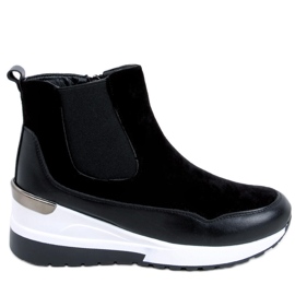 Čizme na klin Byers Negro crna