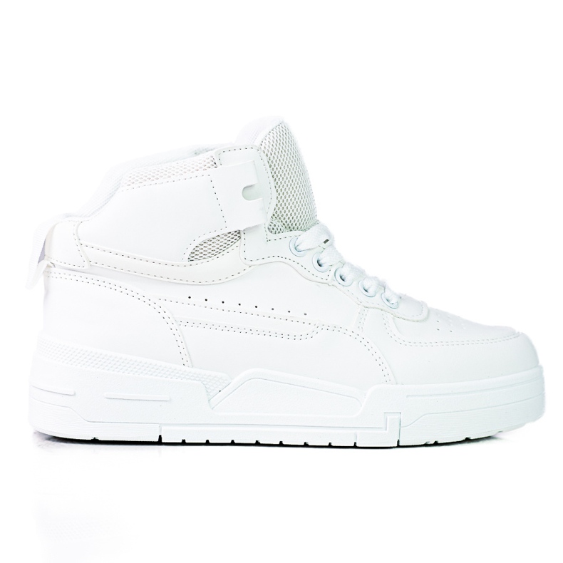 Ženske tenisice Shelovet s visokim gornjim dijelom bijele boje bijela