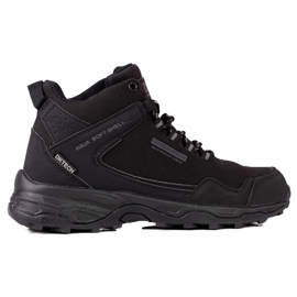 DK crne ženske visoke trekking cipele crna