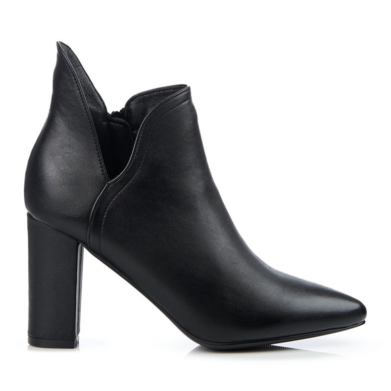 Ženske čizme Shelovet kroja na visokom stupu crno