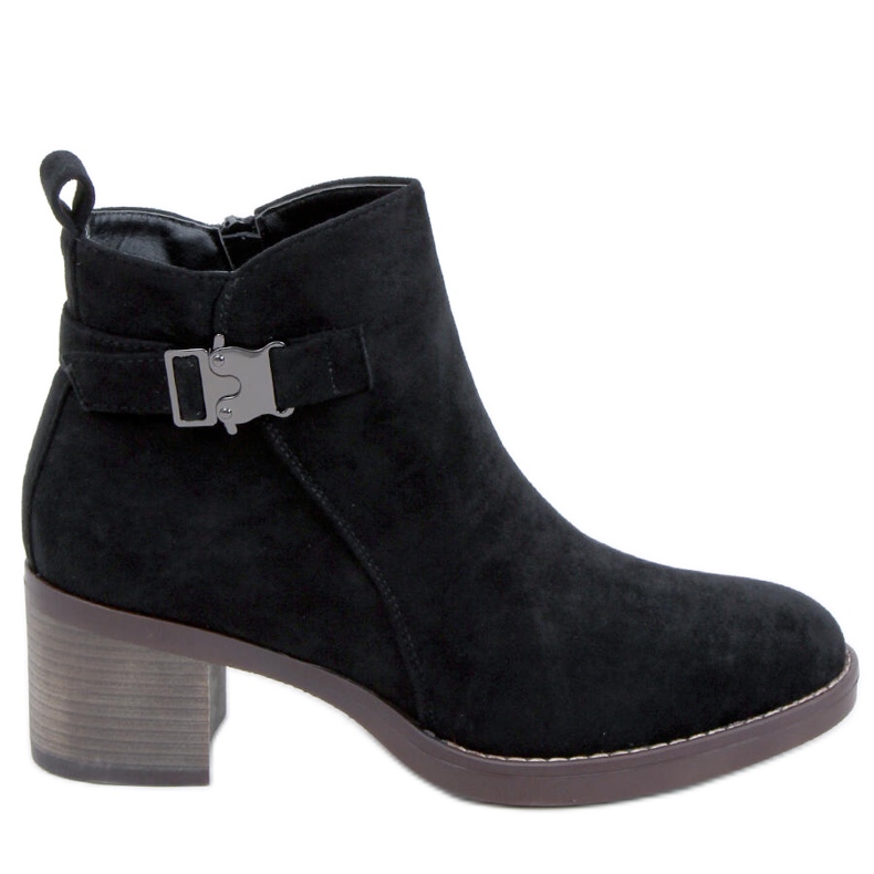 Klasične čizme na visoku petu Marsha Black crno