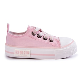 Dječje materijalne tenisice Big Star KK374072 Pink ružičasta