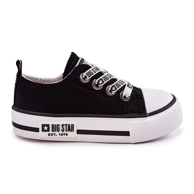 Dječje materijalne tenisice Big Star KK374069 crne crno