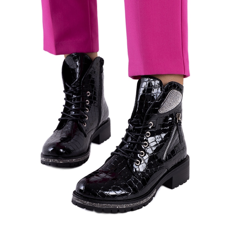 Crne Airedale čizme crno