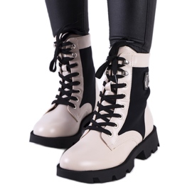 Bež čizme iz Kelda crna