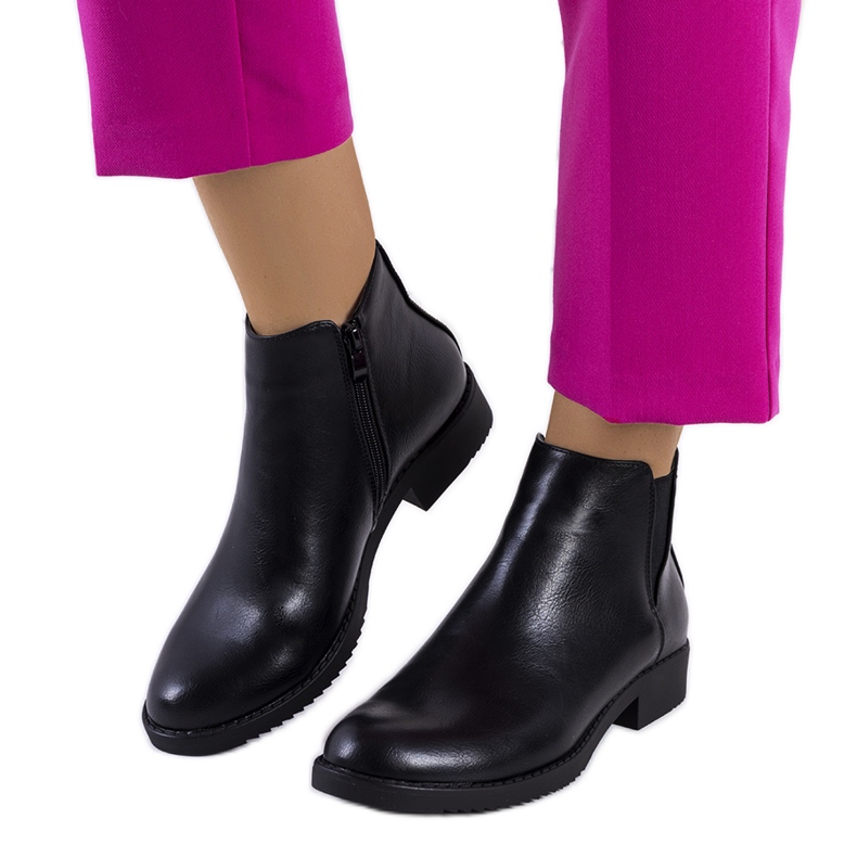 Crne Jodhpur čizme iz Nagoye crno