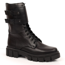 Radnički Dolce Pietro u crnoj koži crna