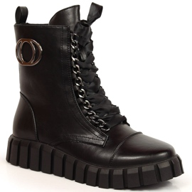 Ženske crne radnice na platformi Potocki crna