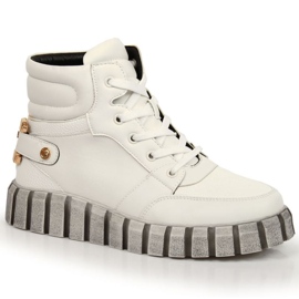 Radnici na platformi s ukrasom Potocki W WOL106B bijeli bijela