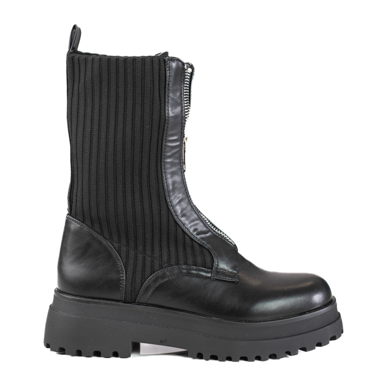 Shelovet crne ženske torbe s patentnim zatvaračem crno