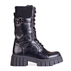 Shelovet čipkaste ženske torbe crne boje crna