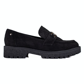 W. Potocki Potocki ženske natikače od brušene kože crna