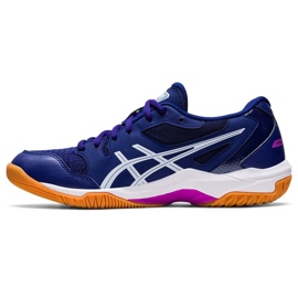 Asics Gel-Rocket 10 W 1072A056 405 tenisice za odbojku tamnoplava blues i tamnoplava