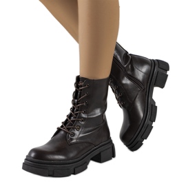 Holcomb smeđe mat čizme smeđa