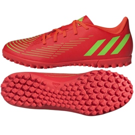 Adidas Predator Edge.4 Tf M GV8525 kopačke crvena narančaste i crvene
