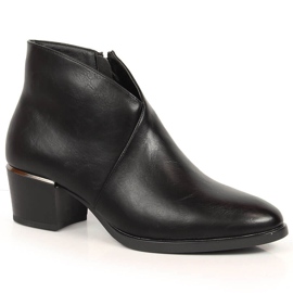 Izolirane ženske čizme bež Vinceza JAN151A crna